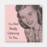 Retro Smile Refrigerator Magnets