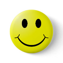 Retro Smiley Pin