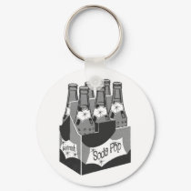 Retro Soda Pop keychains by grnidlady Retro Soda Pop keychains