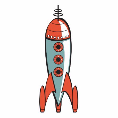 retro space rocket photo sculpture Zazzle_photosculpture