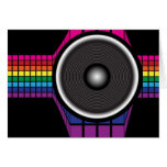 Retro Speaker Greeting Card