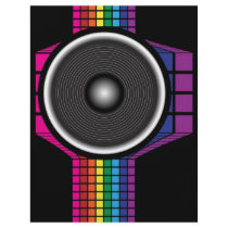 Retro Speaker Custom Flyer