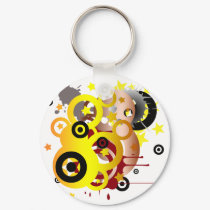 Retro Splat keychains by pixelholic Retro Splat keychains