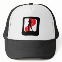 Retro Squared Wave hats by GiggleSnorts Retro Squared Wave hats