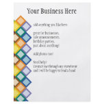 Retro Squares Bright Flyer