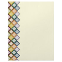 Retro Squares Letterhead