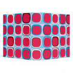 retro squares pattern notebook
