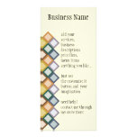 Retro Squares Rack Card