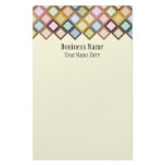 Retro Squares Stationery