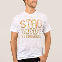 Retro Stag Night t-shirts