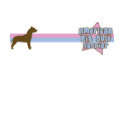 Retro Star American Pit Bull Terrier t-shirts
