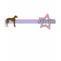 Retro Star Azawakh t-shirts