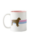Retro Star English Springer Spaniel Mug by MenagerieMayhem Retro Star English Springer Spaniel Mug