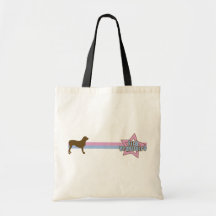 Retro Star Fila Brasileiro Canvas Bag
