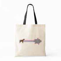 Retro Star German Wirehaired Pointer bags
