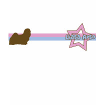 Retro Star Lhasa Apso t-shirts