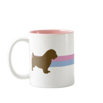 Retro Star Norfolk Terrier mugs by MenagerieMayhem Retro Star Norfolk Terrier mugs