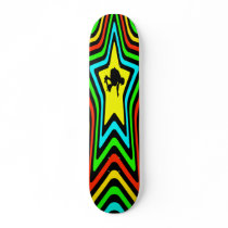 RETRO STAR PATTERN skateboards