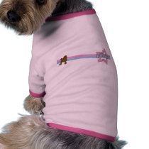 Retro Star Poodle pet clothing by MenagerieMayhem Retro Star Poodle pet clothing