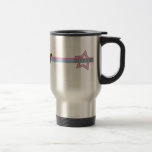 Retro Star Rottweiler Travel Mug