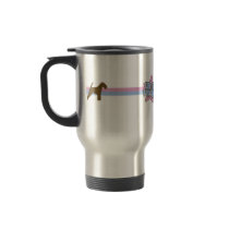 Retro Star Welsh Terrier mugs