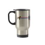 Retro Star Welsh Terrier mugs