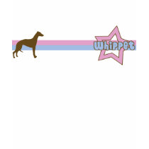 Retro Star Whippet t-shirts
