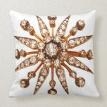 Retro Starburst Diamonds Sofa Bling Jewelry pillows
