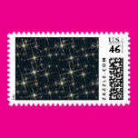 Retro Starfield Postage Stamps