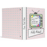 Retro Stay Tuned... Green TV Set Binder