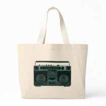 retro stereo bag