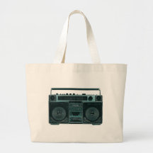 retro stereo bag