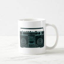 retro stereo coffee mug