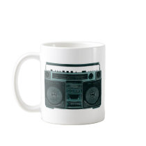 retro stereo coffee mug
