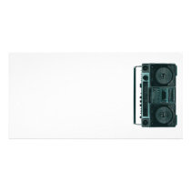 retro stereo photo card photo cards