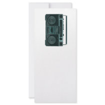 retro stereo rack card