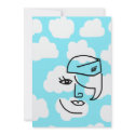 Retro Stewardess invitations