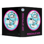 Retro Stewardess Notebook binders