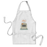 Retro Stove / Modern Kitchen Personalized Apron