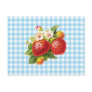 Retro Strawberry Postcard