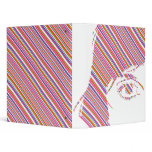 Retro Stripe Girls Face Binder