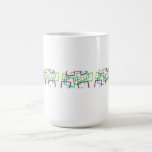 Retro Stripe Mugs