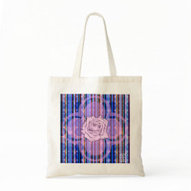 retro_stripe_pink_rose_tote_bag