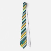 retro striped monogram tie by candypie retro striped monogram tie