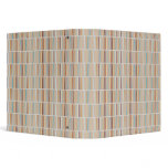 Retro Stripes 1" Binder