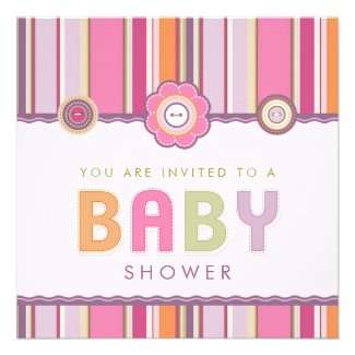 and invitation size custom baby shower invitations and other matching ...