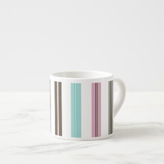 Retro Stripes Espresso Cups