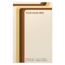 retro stripes : v.2 : stationery