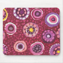 Retro Style Abstract Art Fabric Gifts - customize mousepads