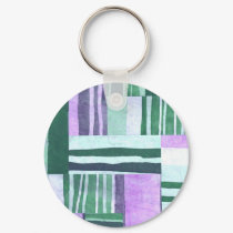 Retro Style Abstract Fabric Art Gifts - Customize keychains by naturetees Retro Style Abstract Fabric Art Gifts - Customize keychains